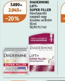 Müller DiaDermine Lift+ Super Filler ajánlat