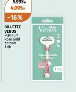 Müller Gillette Venus Platinum Rose Gold borotva ajánlat