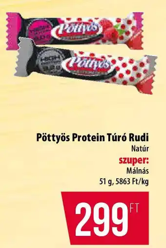 Coop Pöttyös Protein Túró Rudi ajánlat