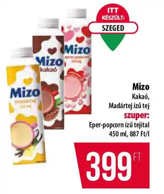 Coop Mizo Kakaó, Madártej ízű tej ajánlat