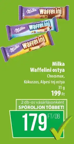 Coop Milka Waffelini ostya ajánlat