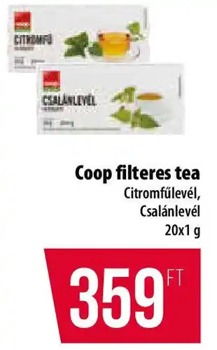 Coop Coop filteres tea ajánlat