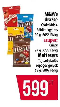 M&M's drazsé