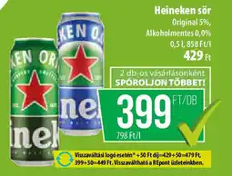 Coop Heineken sör ajánlat