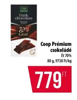 Coop Coop Prémium csokoládé ajánlat