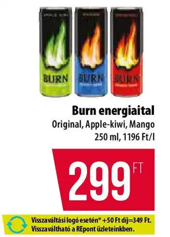 Coop Burn energiaital ajánlat