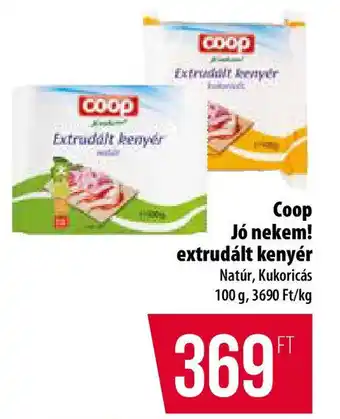 Coop Coop Jó nekem! extrudált kenyér ajánlat