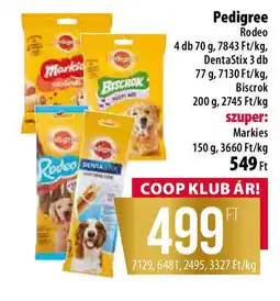 Coop Pedigree ajánlat