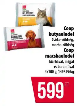 Coop Coop kutyaeledel / Coop macskaeledel ajánlat