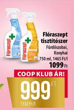 Coop Flóraszept tisztítószer ajánlat