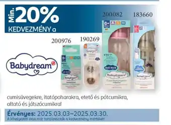 Rossmann Babydream ajánlat