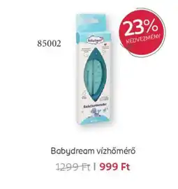 Rossmann Babydream vízhőmérő ajánlat