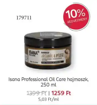 Rossmann Isana Professional Oil Care hajmaszk ajánlat