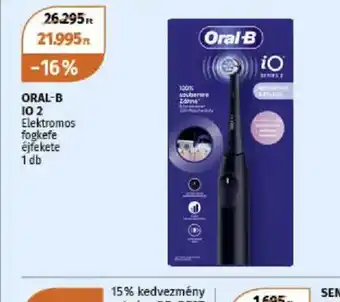 Müller Oral-B iO 2 Elektromos fogkefe ajánlat