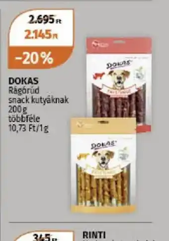 Müller Dokas RágRúd Snack kutyáknak ajánlat