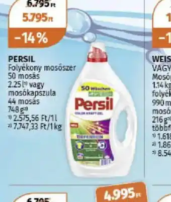 Müller Persil folyékony mosszer ajánlat