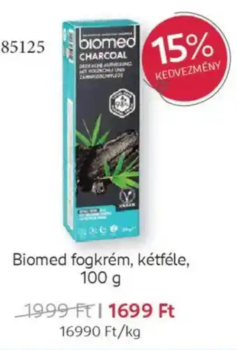 Rossmann Biomed fogkrém, kétféle ajánlat