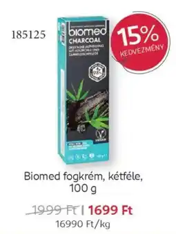 Rossmann Biomed fogkrém, kétféle ajánlat