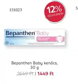 Rossmann Bepanthen Baby kenőcs ajánlat