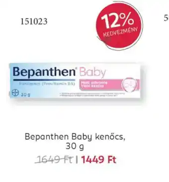 Rossmann Bepanthen Baby kenőcs ajánlat