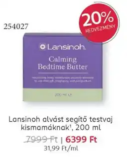 Rossmann Lansinoh alvást segítő testvaj kismamáknak ajánlat