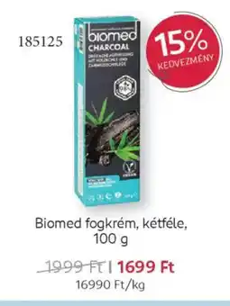 Rossmann Biomed fogkrém, kétféle ajánlat