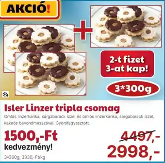 Family Frost Isler Linzer tripla csomag ajánlat