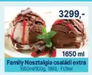 Family Frost Family Nosztalgia családi extra ajánlat