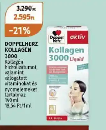 Müller Doppelherz Kollagen 3000 Liquid ajánlat