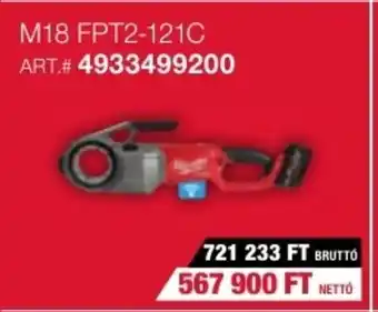 Milwaukeetool M18 FPT2-121C ajánlat