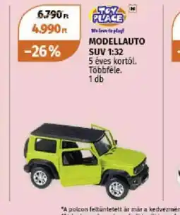 Müller Toy Place Modellauto SUV 1:32 ajánlat