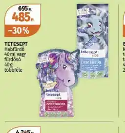 Müller Tetesept Habfürdő ajánlat