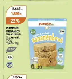 Müller Pumpkin Organics Banánkenyér ajánlat