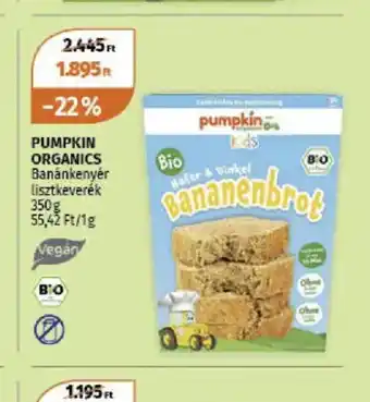 Müller Pumpkin Organics Banánkenyér ajánlat