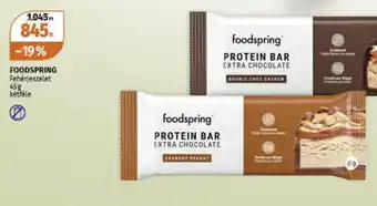 Müller Foodspring Protein Bar ajánlat