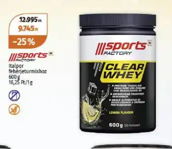 Müller Sports Factory Clear Whey ajánlat