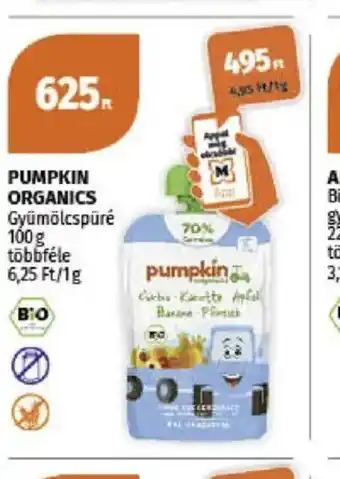 Müller Pumpkin Organics Gyümölcspüré ajánlat