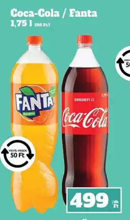 Family Diszkont Coca-Cola/Fanta ajánlat