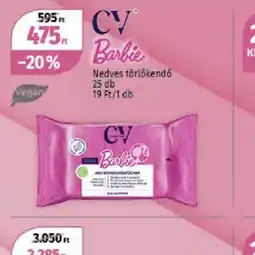 Müller CV Barbie Nedves törlőkendő ajánlat