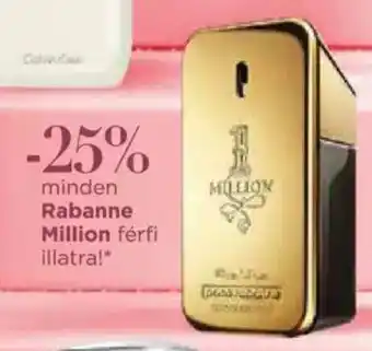 Müller minden Rabanne Million férfi illatra! ajánlat