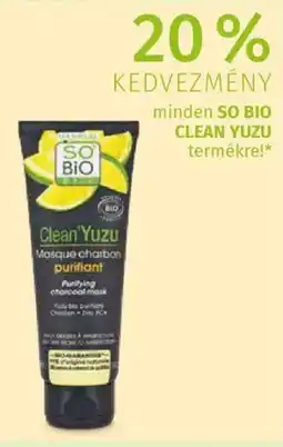 Müller minden So Bio Clean Yuzu termékre! ajánlat