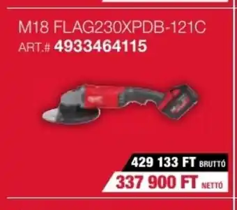 Milwaukeetool M18 FLAG230XPDB-121C ajánlat