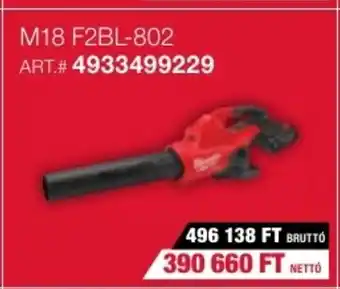 Milwaukeetool M18 F2BL-802 ajánlat