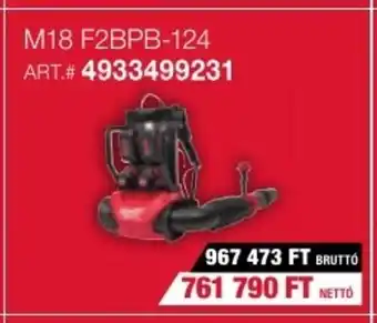 Milwaukeetool M18 F2BP-124 ajánlat