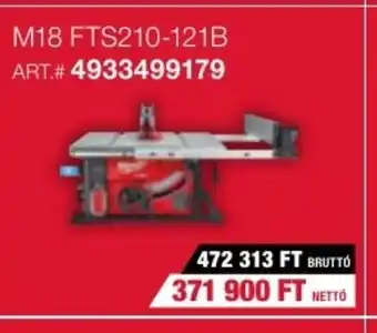 Milwaukeetool M18 FTS210-121B ajánlat