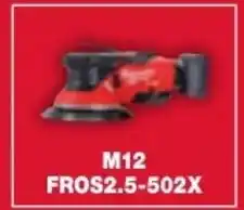 Milwaukeetool M12 FROS2.5-502X ajánlat