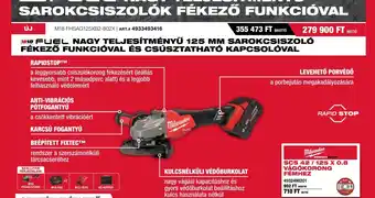 Milwaukeetool SCS 42/125 X 0.8 VÁGÓKORONG ajánlat