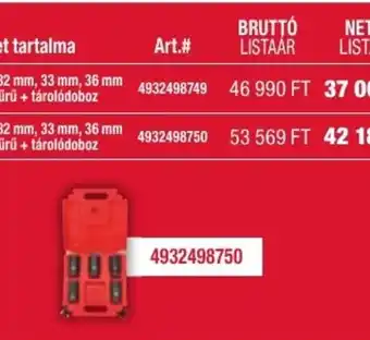 Milwaukeetool 3/4" dugókulcs készlet hosszú - 5 db ajánlat