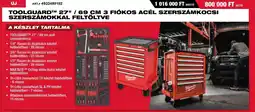 Milwaukeetool TOOLGUARD™ 27" / 69 CM 3 FIÓKOS ACÉL SZERSZÁMKOCSI SZERSZÁMOKKAL FELTÖLTVE ajánlat