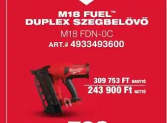 Milwaukeetool M18 FUEL™ DUPLEX SZEGBELÖVŐ ajánlat